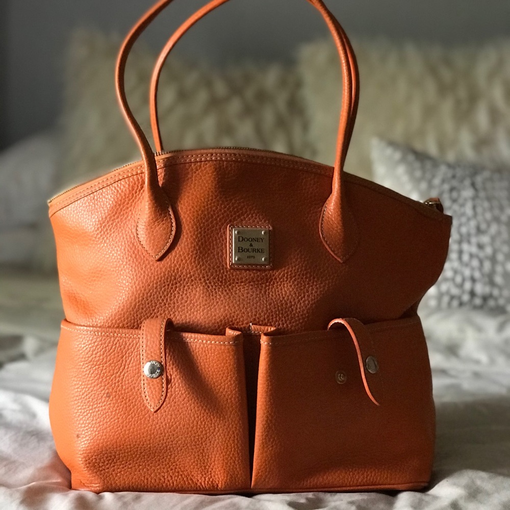 Dooney and Bourke pebble leather tote